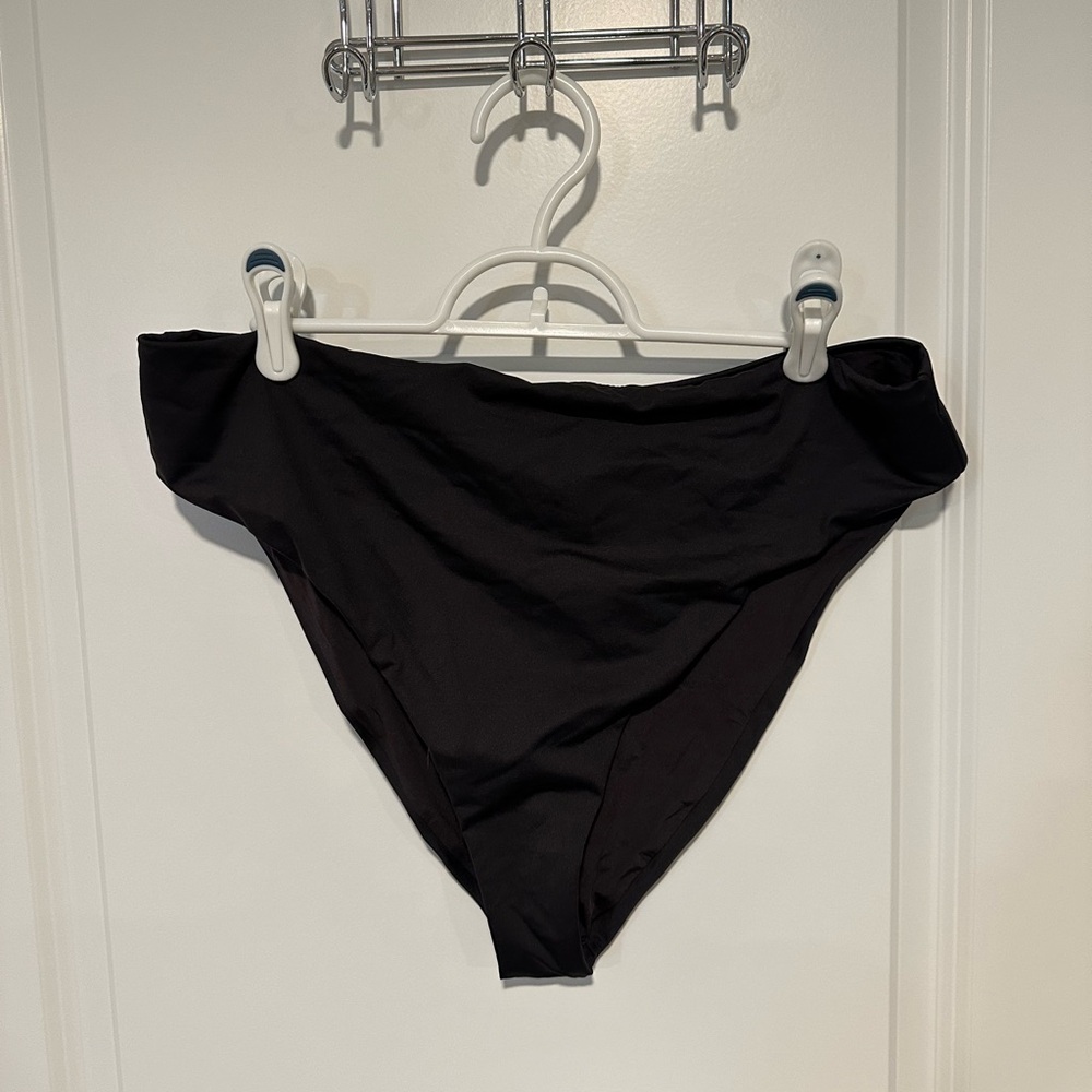 Skims Mid Waist Bikini bottom - Black 2X